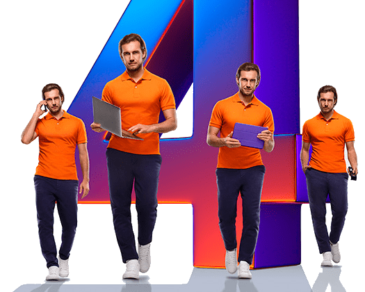 Великолепная четверка Ростелеком в село Талажанка (Красноярский край)